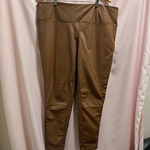 Size xxl pleather pants from a new day in brown